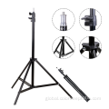 Mobile Phone Tripod Stand 1.6M Light Stand metal Floor phone Tripod Stand Manufactory